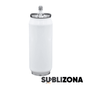 Lata de Acero 450ml. Tipo Refresco. Color Blanco