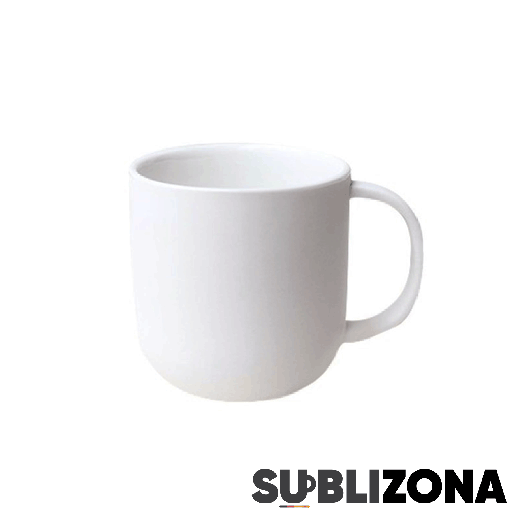 Taza Blanca Base Redonda 11Oz.