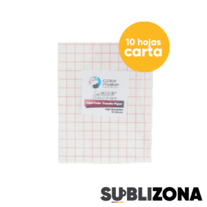 Papel transfer para telas claras